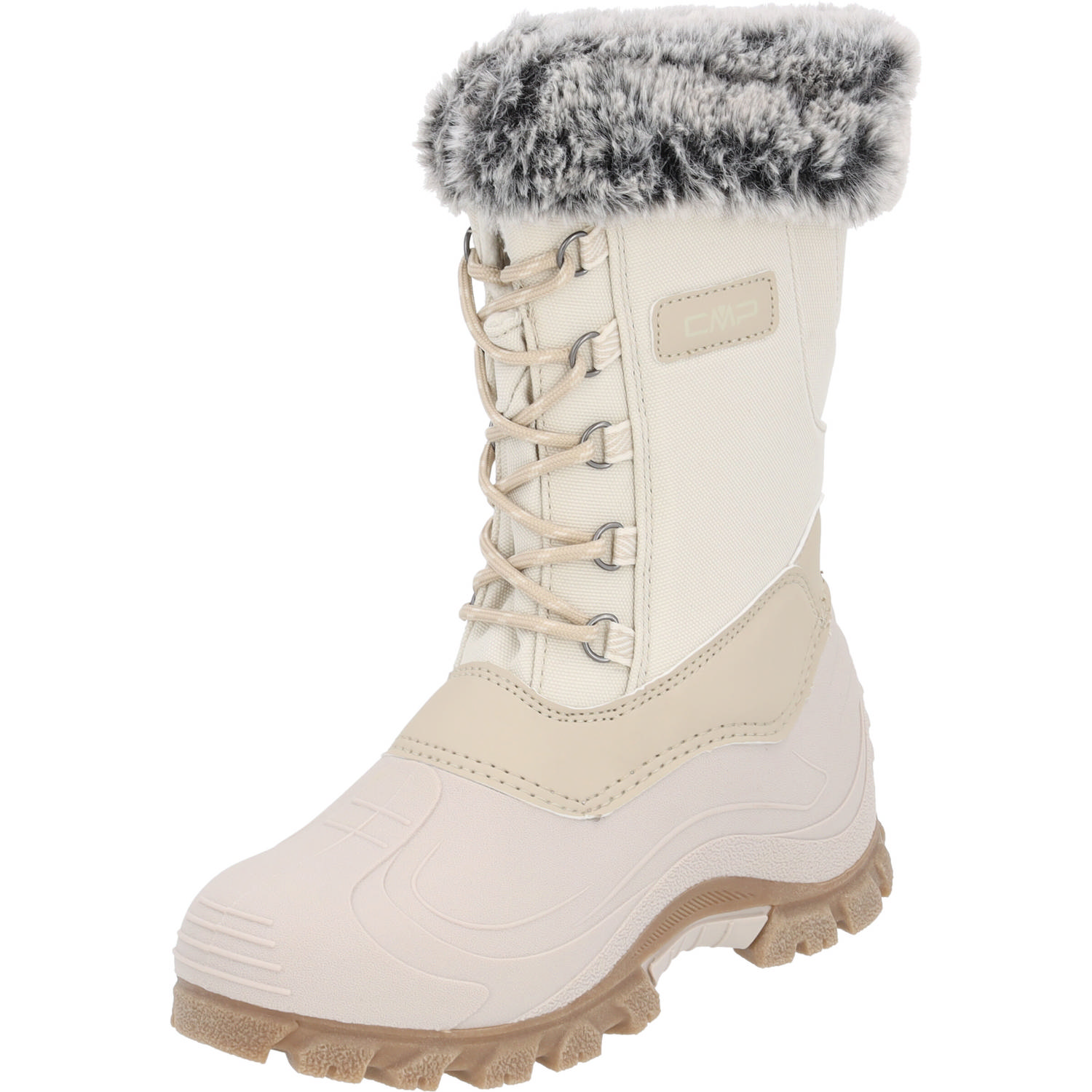 CMP Girl Magdalena 3Q76455J, Winterstiefel, Kinder, Beige/Weiß