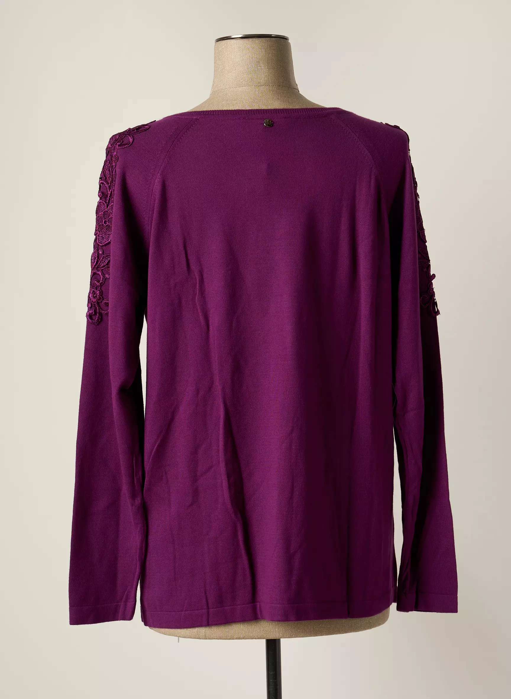 Fred Sabatier Pulls Femme couleur violet