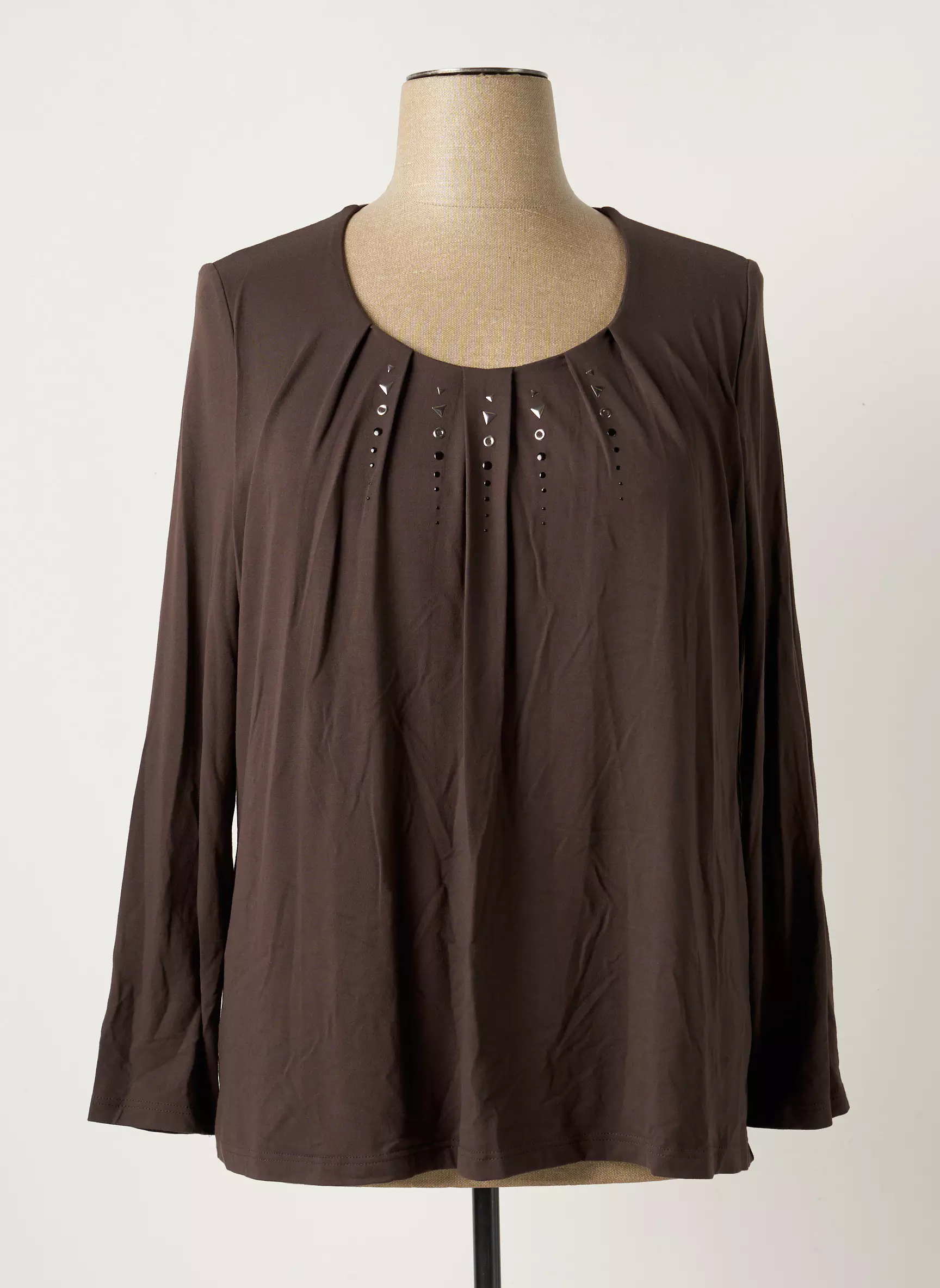 Pause Cafe Tops Femme couleur marron