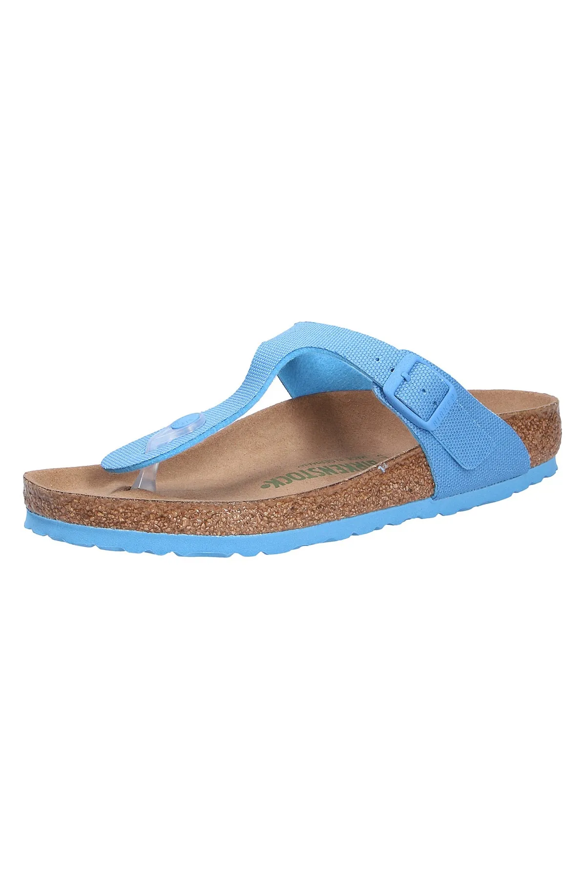 Birkenstock  Pantolette - Blau - Flacher Absatz