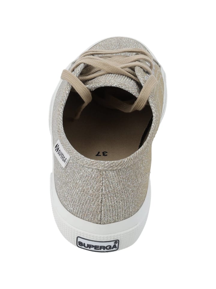 Superga Schnürschuhe in platinum günstig kaufen