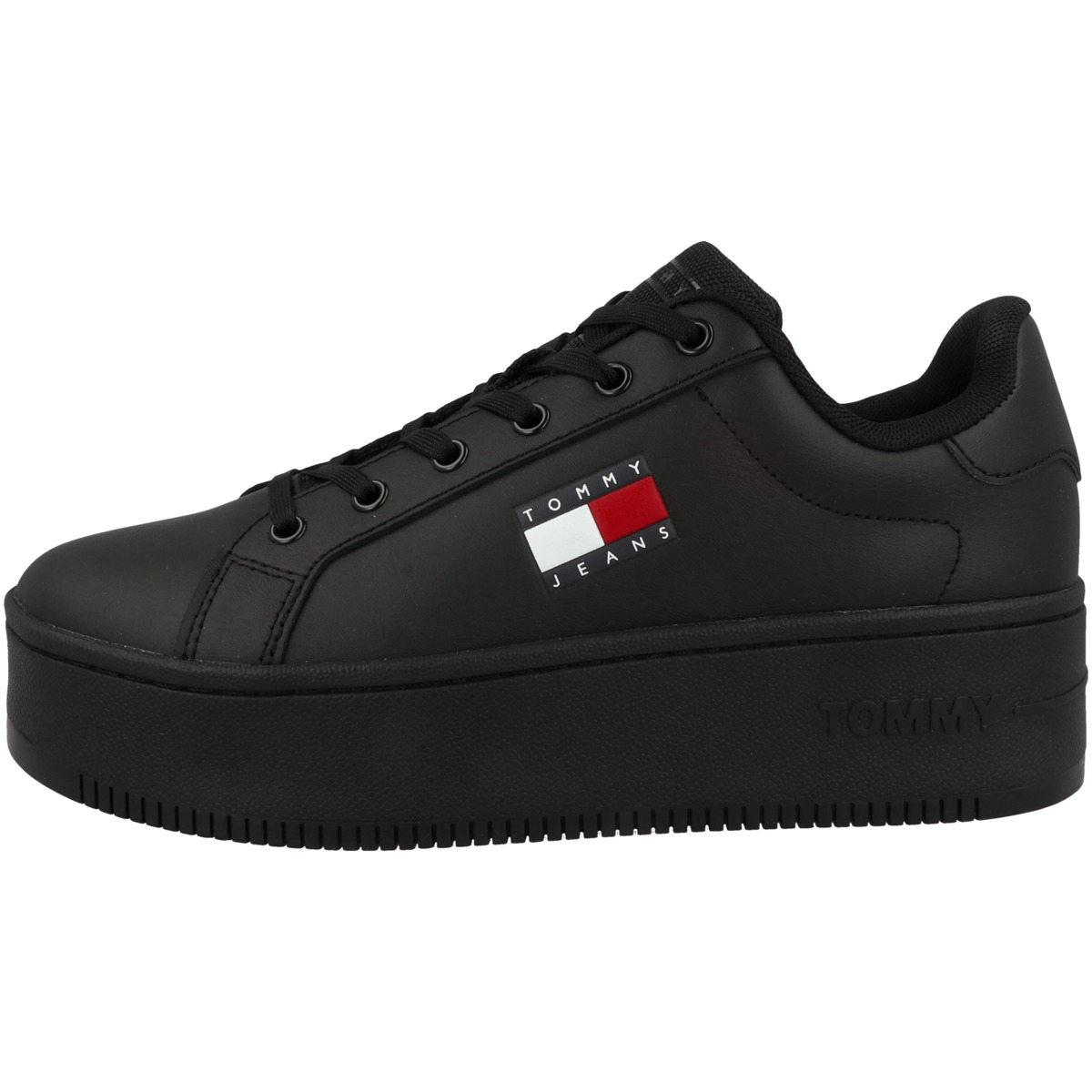 Tommy Hilfiger Tommy Jeans Flatform Essential Sneaker Low schwarz