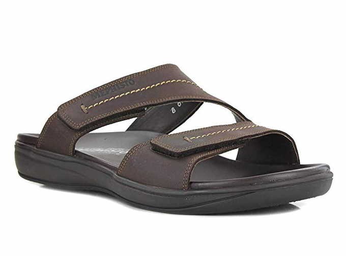 MEPHISTO Pantoletten braun DARK BROWN
