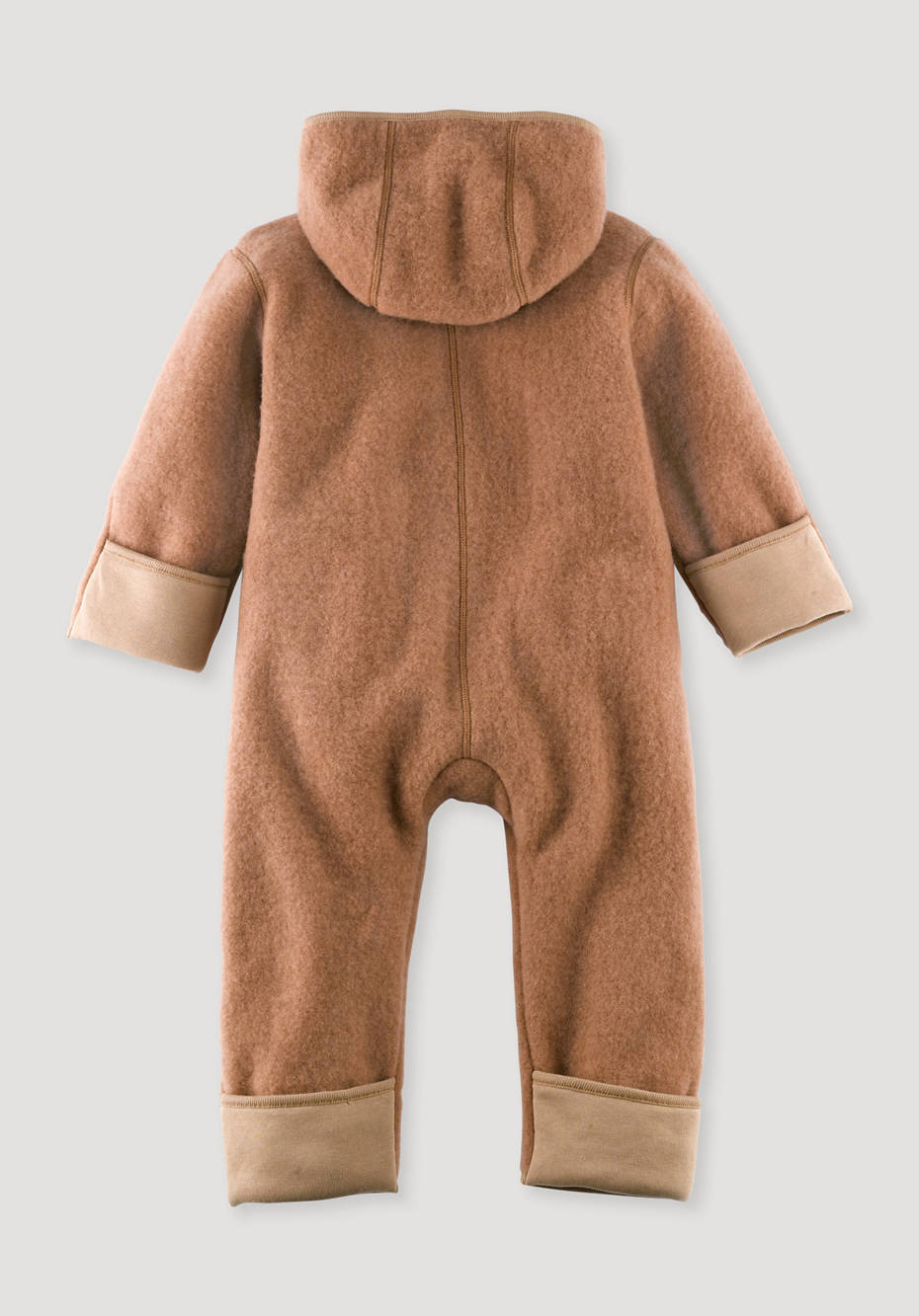 Wollfleece-Overall aus Bio-Merinowolle