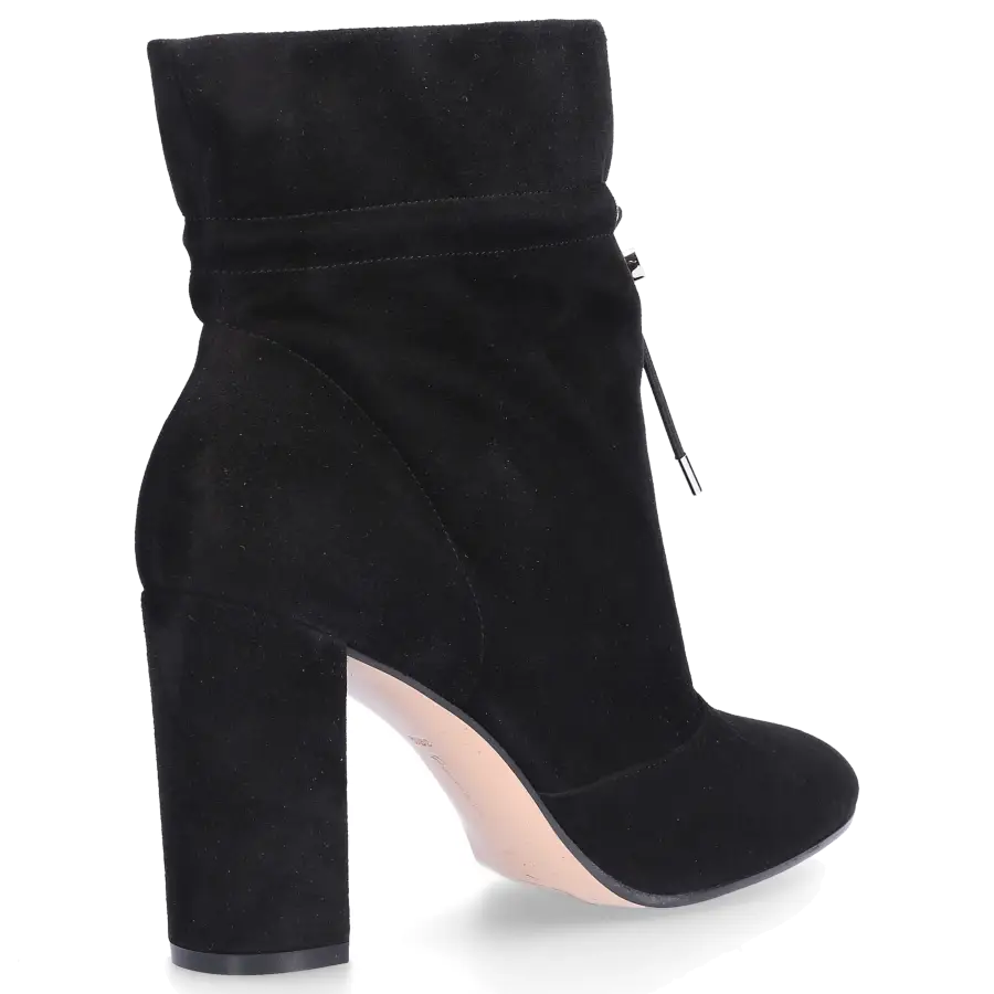 Gianvito Rossi - Stiefeletten MAEVE Veloursleder - schwarz
