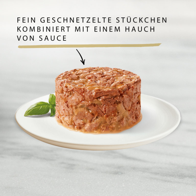 GOURMET Nassfutter GOURMET Gold Raffiniertes Ragout 12x85g Huhn
