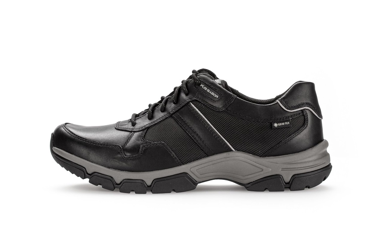 GABOR Freizeit Schnürer schwarz GORETEX