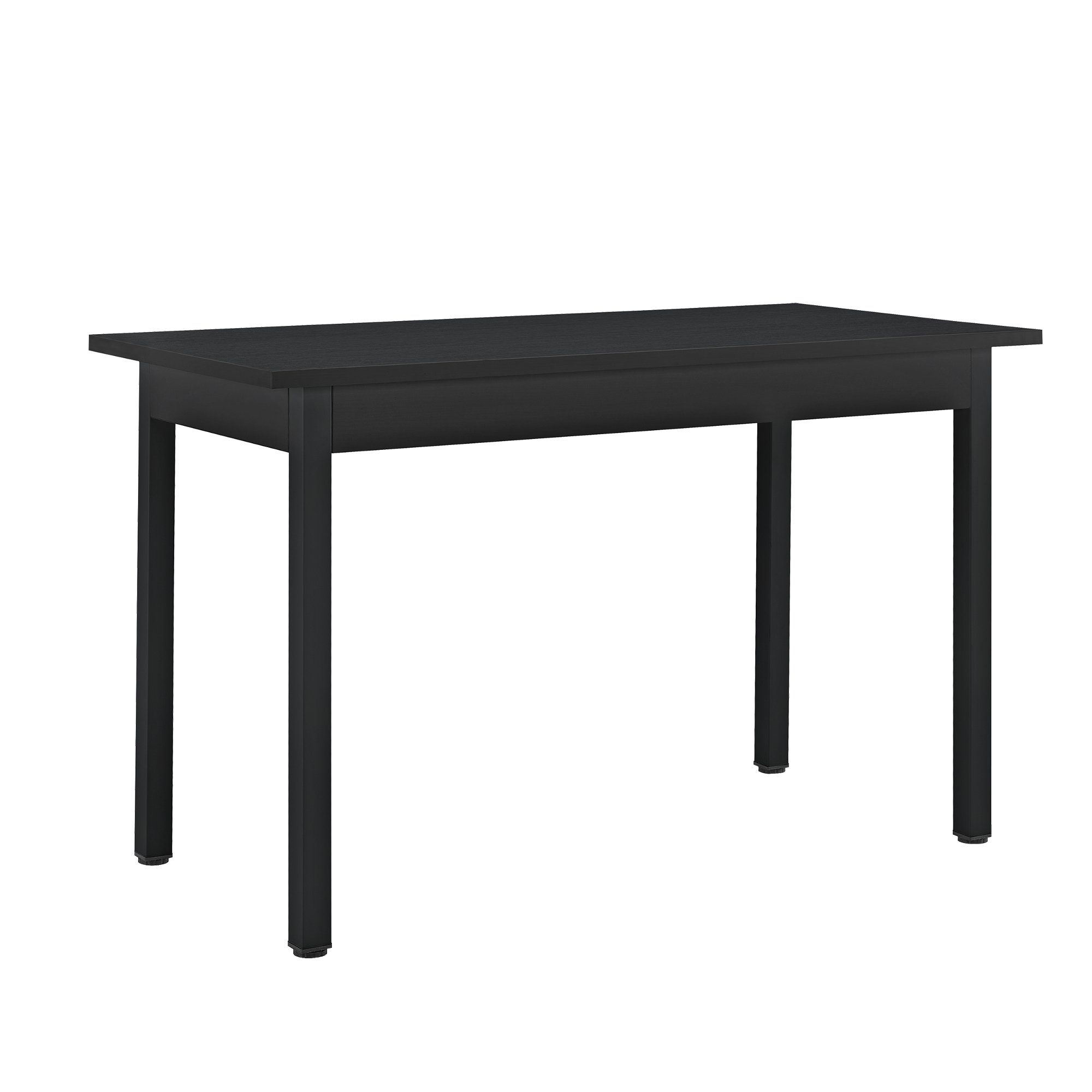 en.casa Esstisch, Moderner Küchentisch Den Haag 120x60cm in schwarz