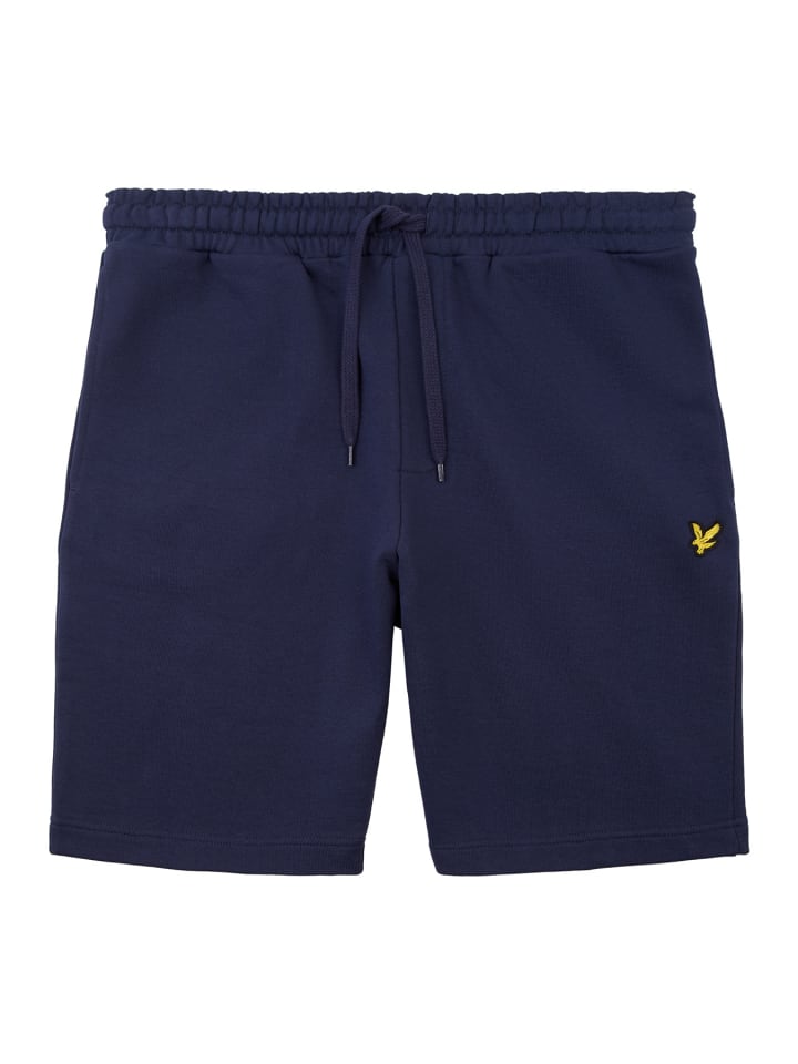 Lyle & Scott Sweatshorts in Blau günstig kaufen XXL