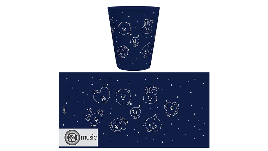 BT21 - Tasse - 250 ml - Sternbilder