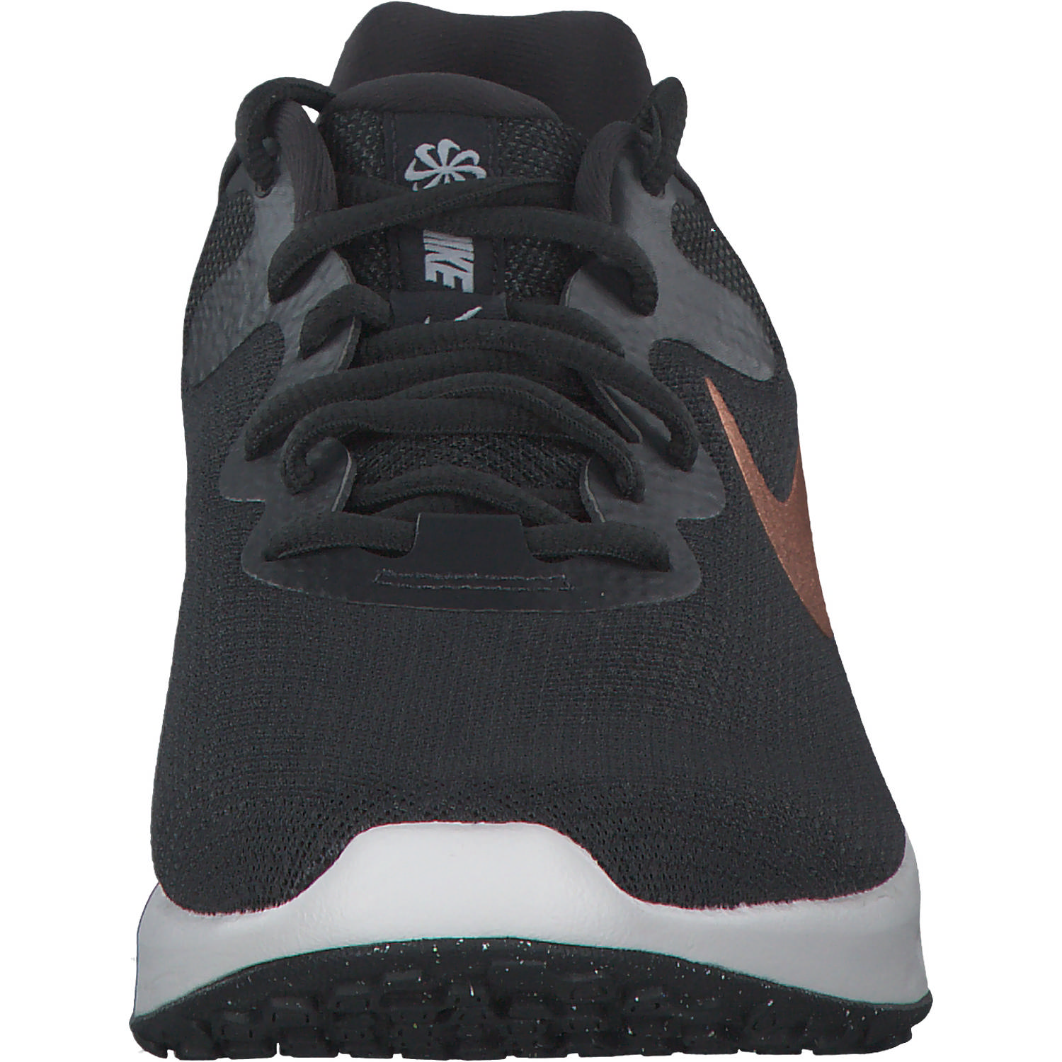 Nike Revolution 6 NN DC3729, Schnürschuhe, dk smoke grey/metl copper