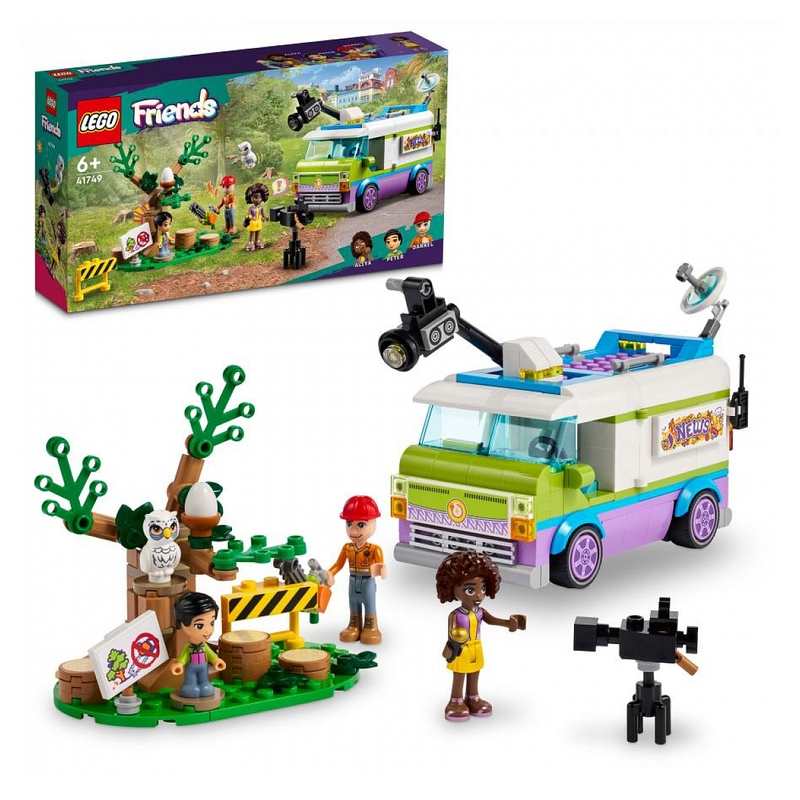 41749 Le camion de reportage, LEGO Friends