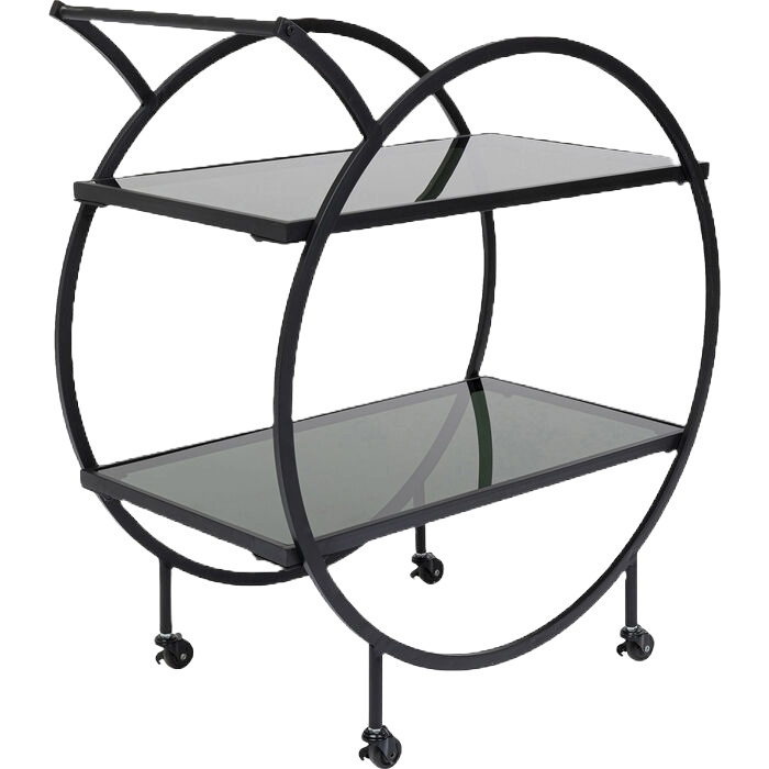KARE Servierwagen Loft Schwarz
