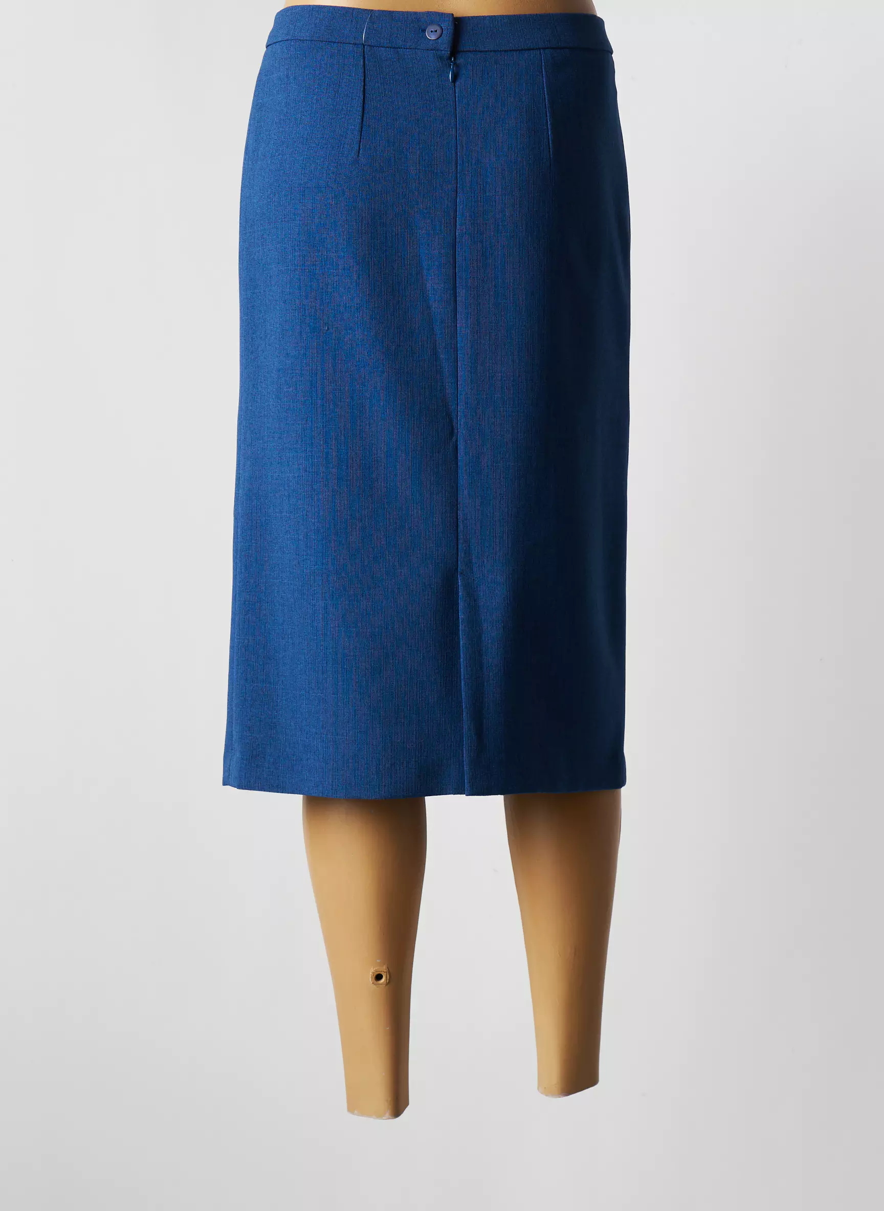 Gevana Jupes Mi Longues Femme couleur bleu