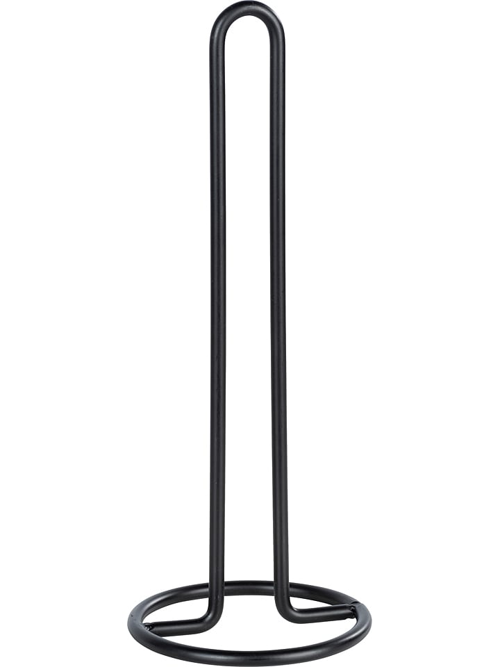 Wenko Küchenrollenhalter in Schwarz - (H)32,5 x Ø 12,5 cm günstig kaufen onesize