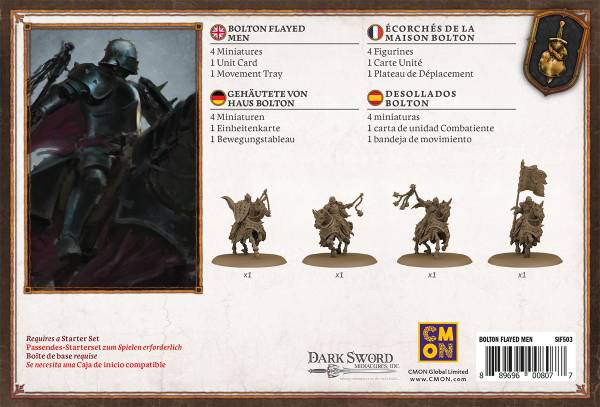 A Song of Ice & Fire - Bolton Flayed Men (Gehäutete von Haus Bolton) (Erw.)