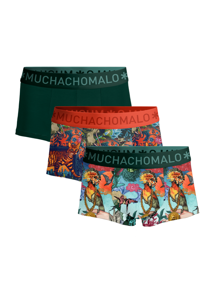 Muchachomalo 3er-Set: Boxershort in Mehrfarbig - für Herren günstig kaufen