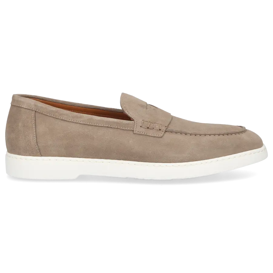 Doucal's - Loafer 3275 Veloursleder - grau