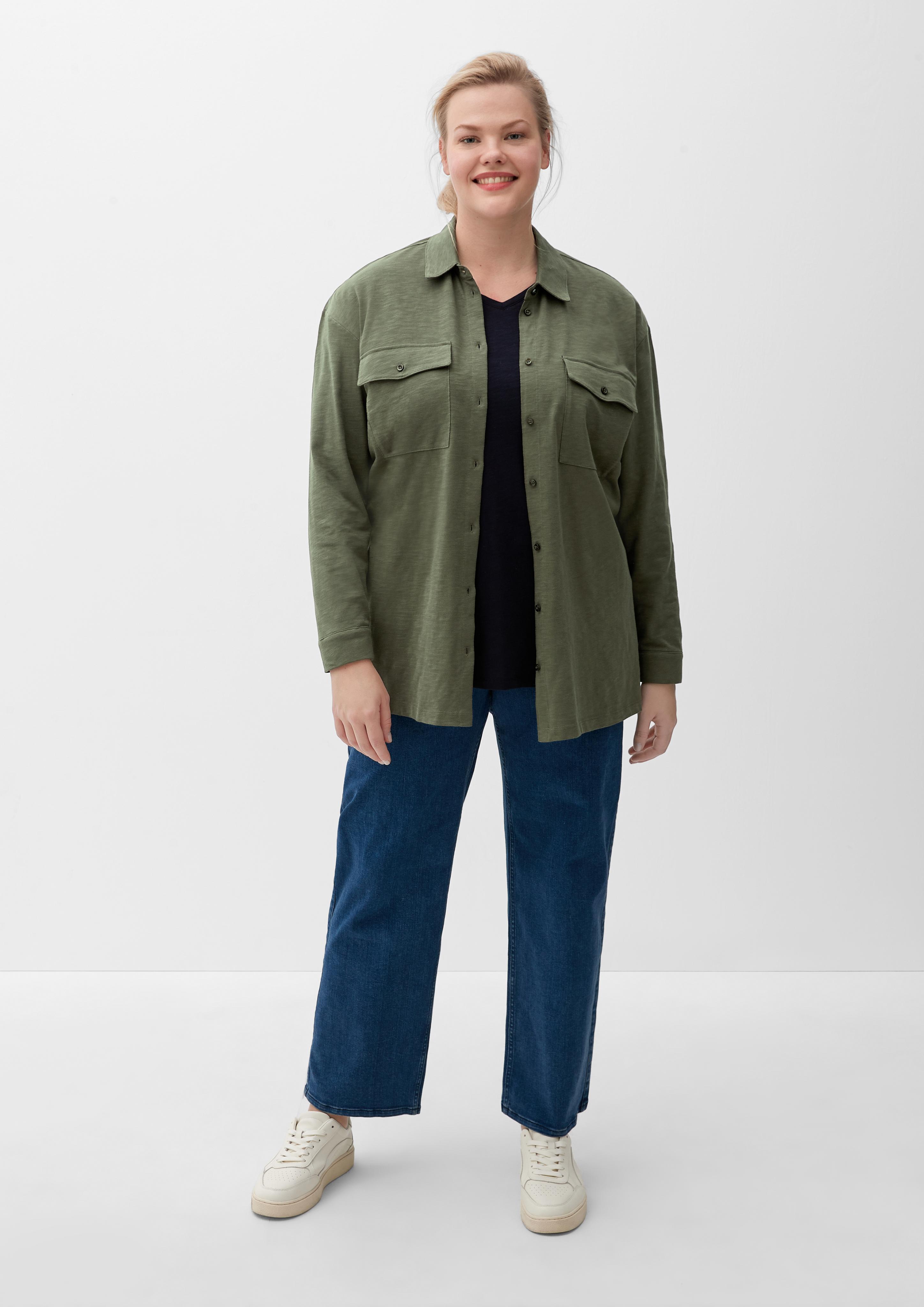 Overshirt aus Baumwolle  2121609-7844