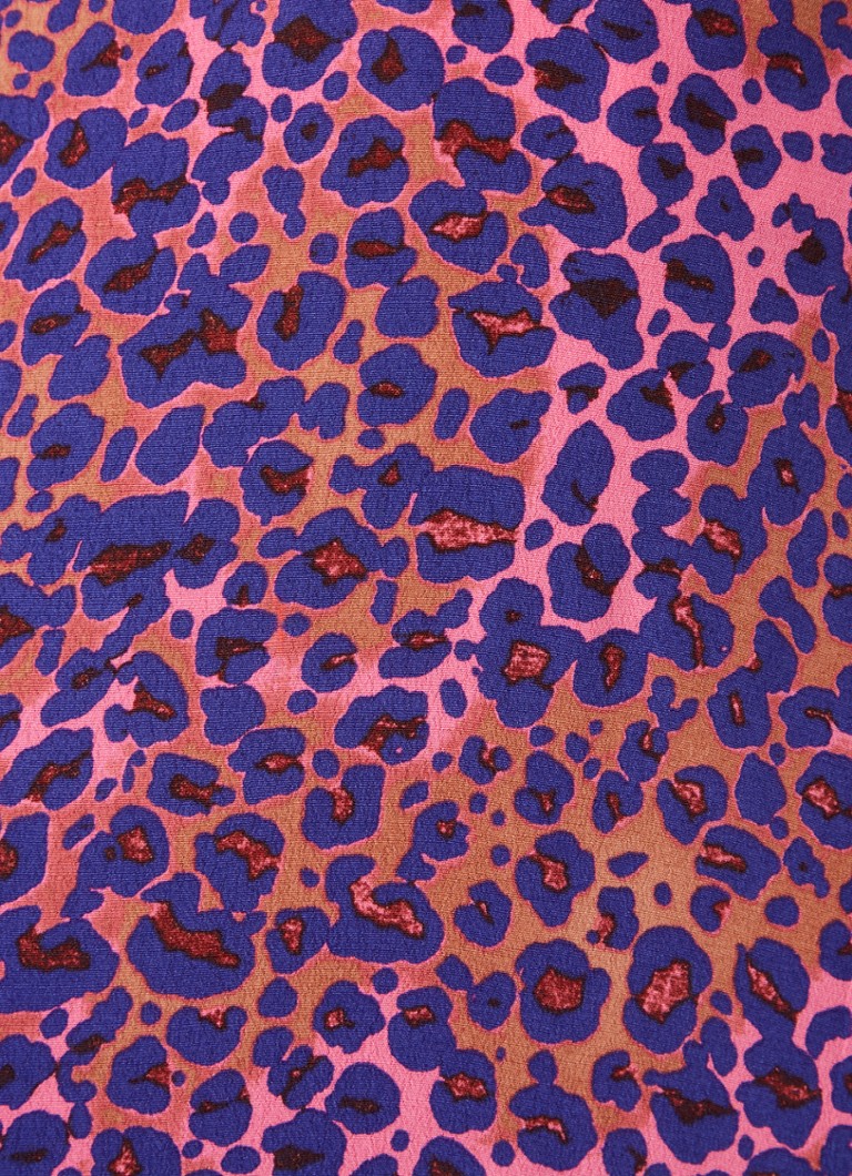 Fustă creion midi cu imprimeu leopard și crăpătură Whistles