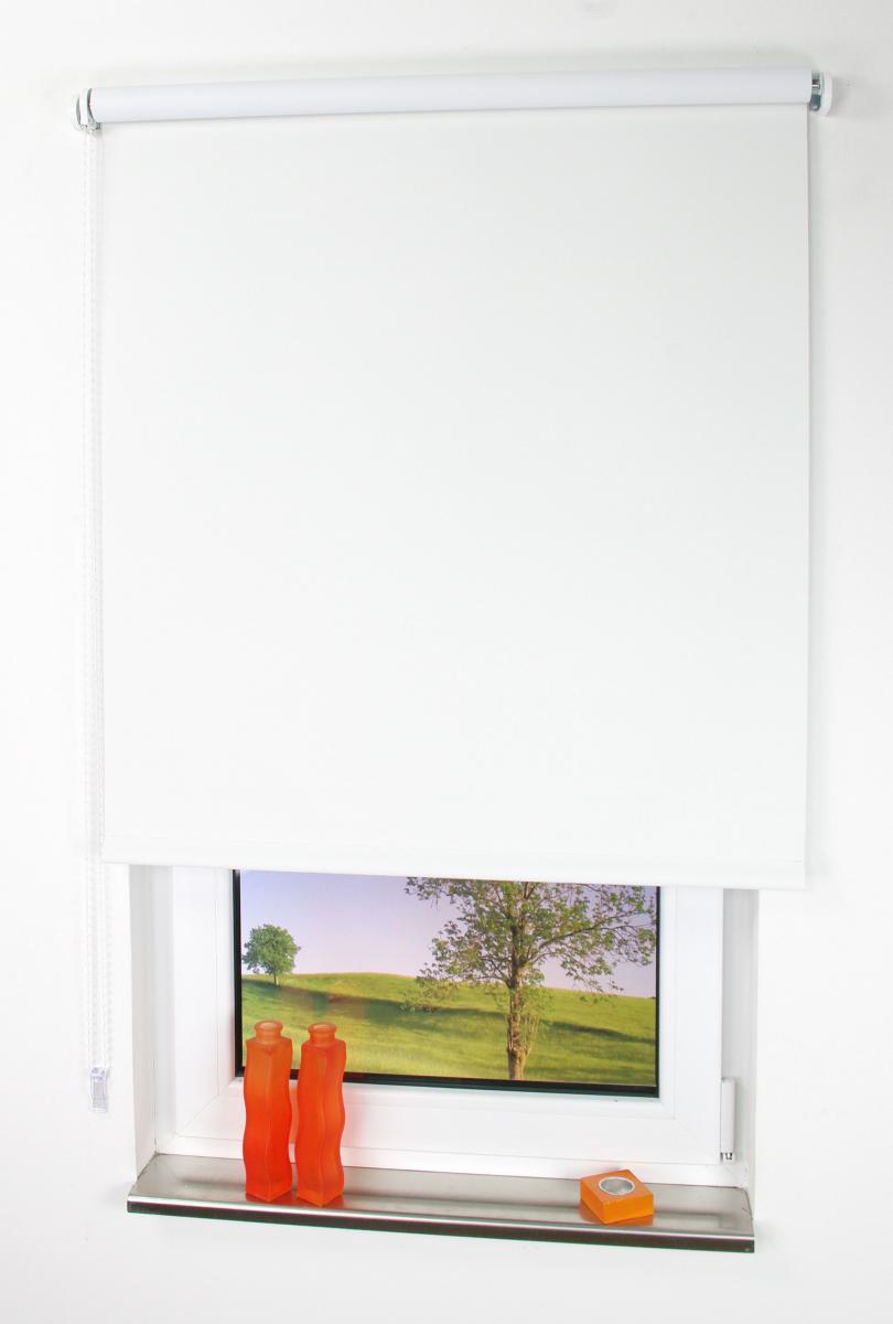 Bella Casa Seitenzugrollo 162 x 180 cm weiss