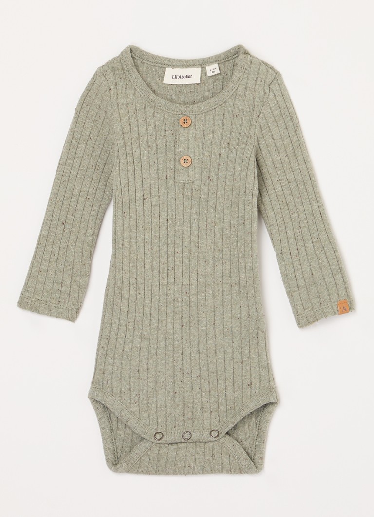 Salopă Lil' Atelier NBMilo din amestec de bumbac organic