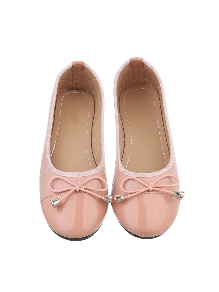 Ital-Design Ballerina in Altrosa günstig kaufen