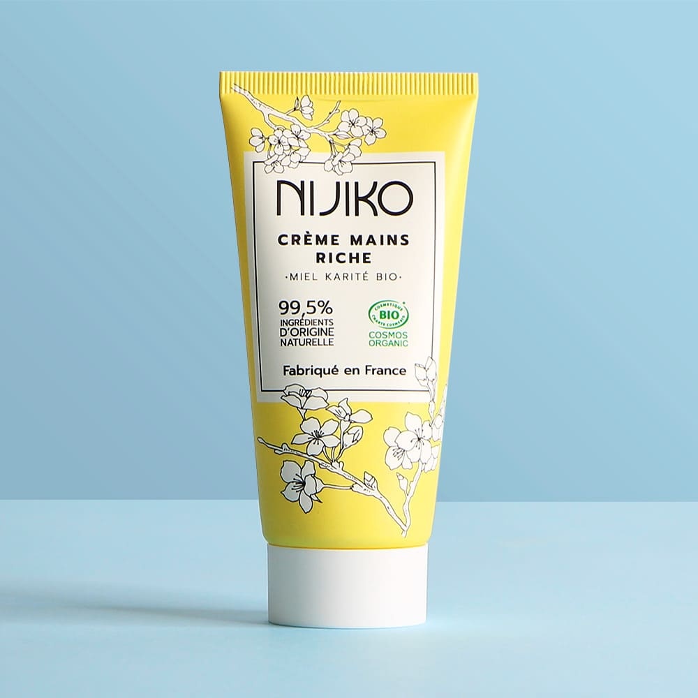 nijiko Crème Mains Bio Miel & Karité Soin des mains