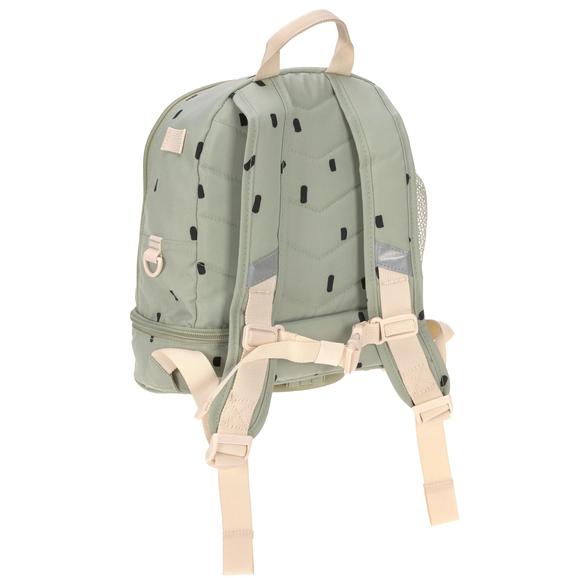 Kindergartenrucksack Mini - Happy Prints, Oliv