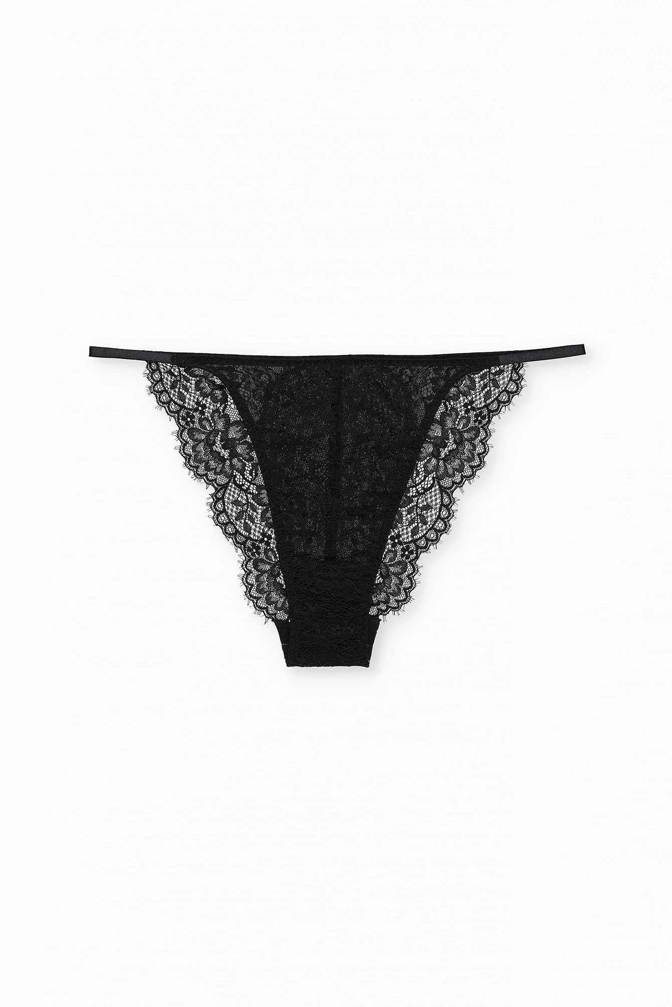 Spitzen-String mit mittelhoher Taille