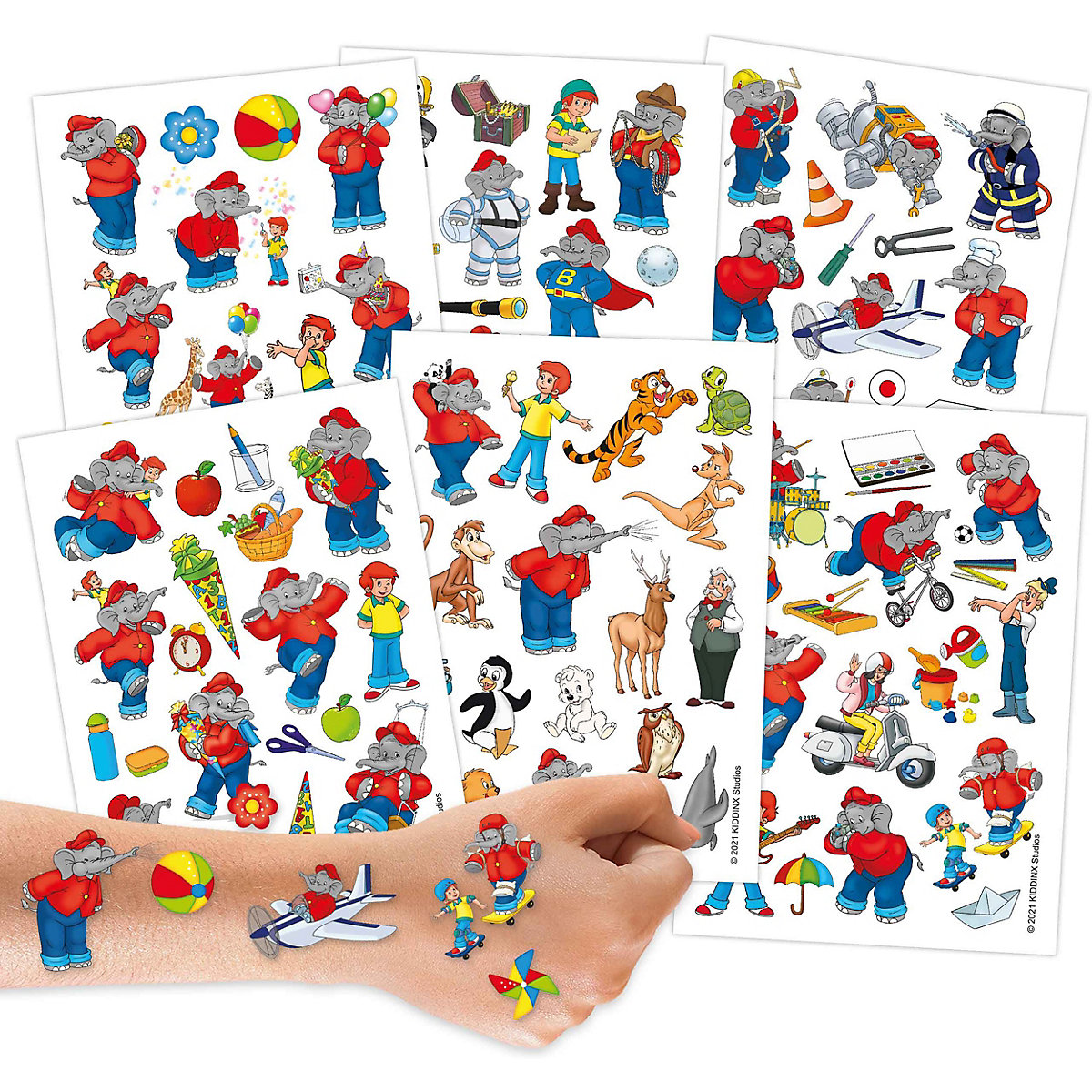 Kindertattoos - Benjamin Blümchen