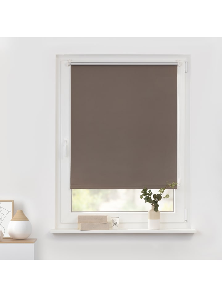Lichtblick Seitenzugrollo in Taupe günstig kaufen