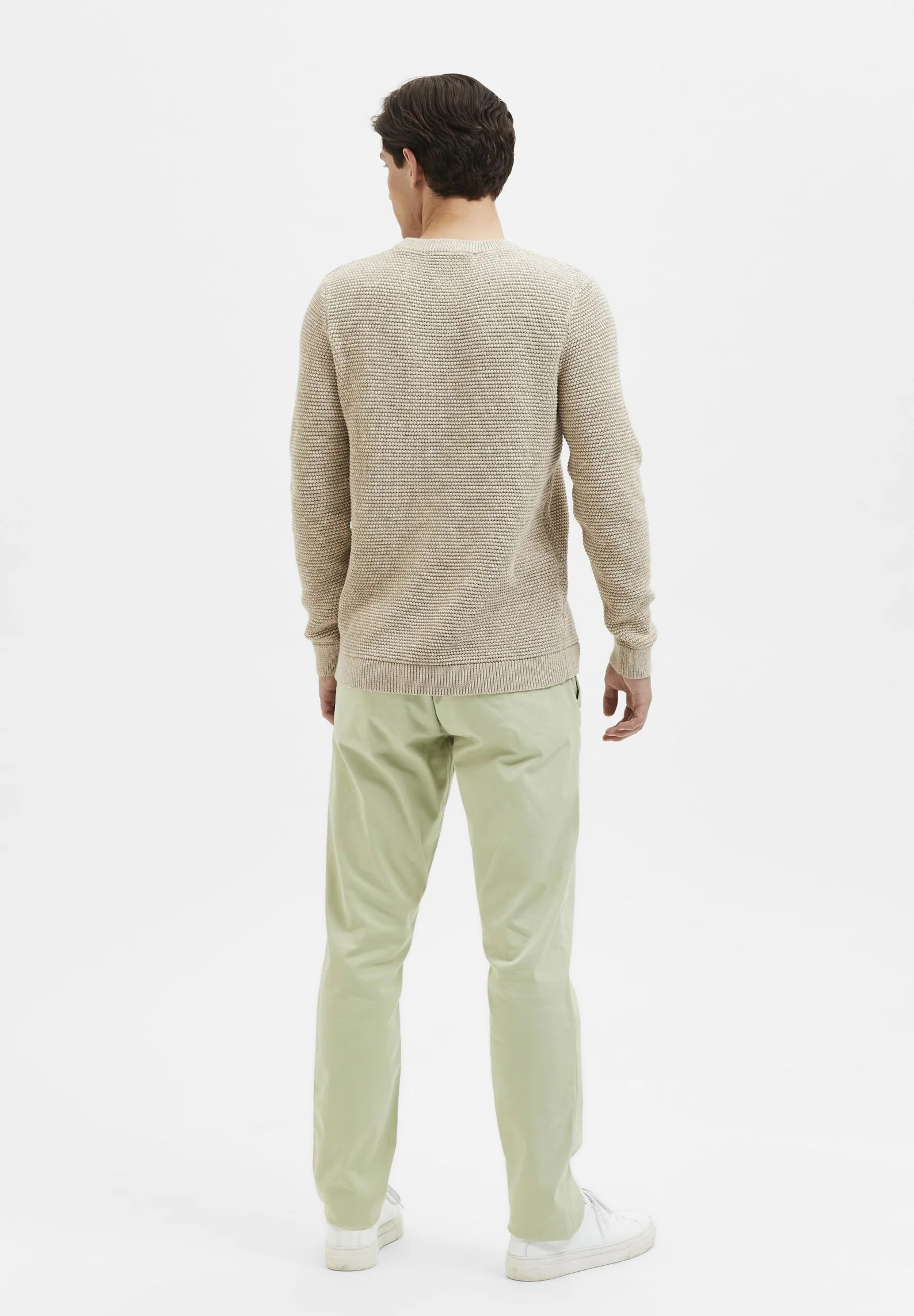 Suéter VINCE LS BUBBLE CREW NECK W NOOS de Selected Homme