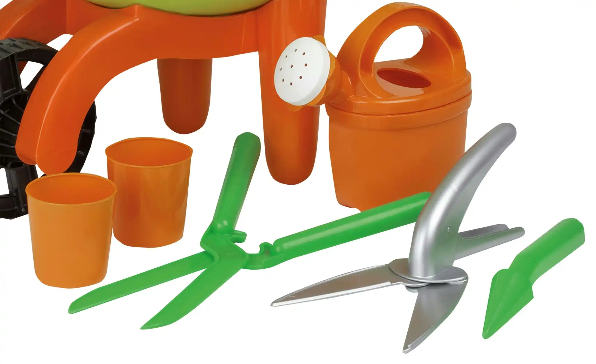 Schubkarre mit Gartenwerkzeug, 9-teilig