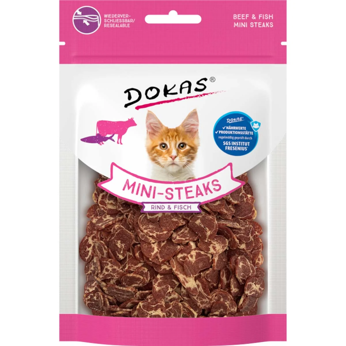Dokas Mini-Steaks Rind & Fisch günstig kaufen