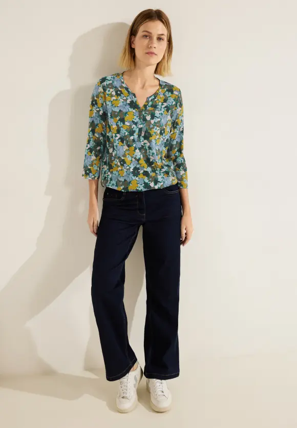 CECIL Shirt mit Blumenprint