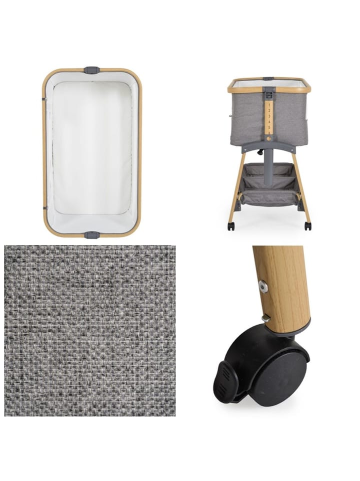 Cangaroo Beistellbett Amo Matratze in grau günstig kaufen onesize