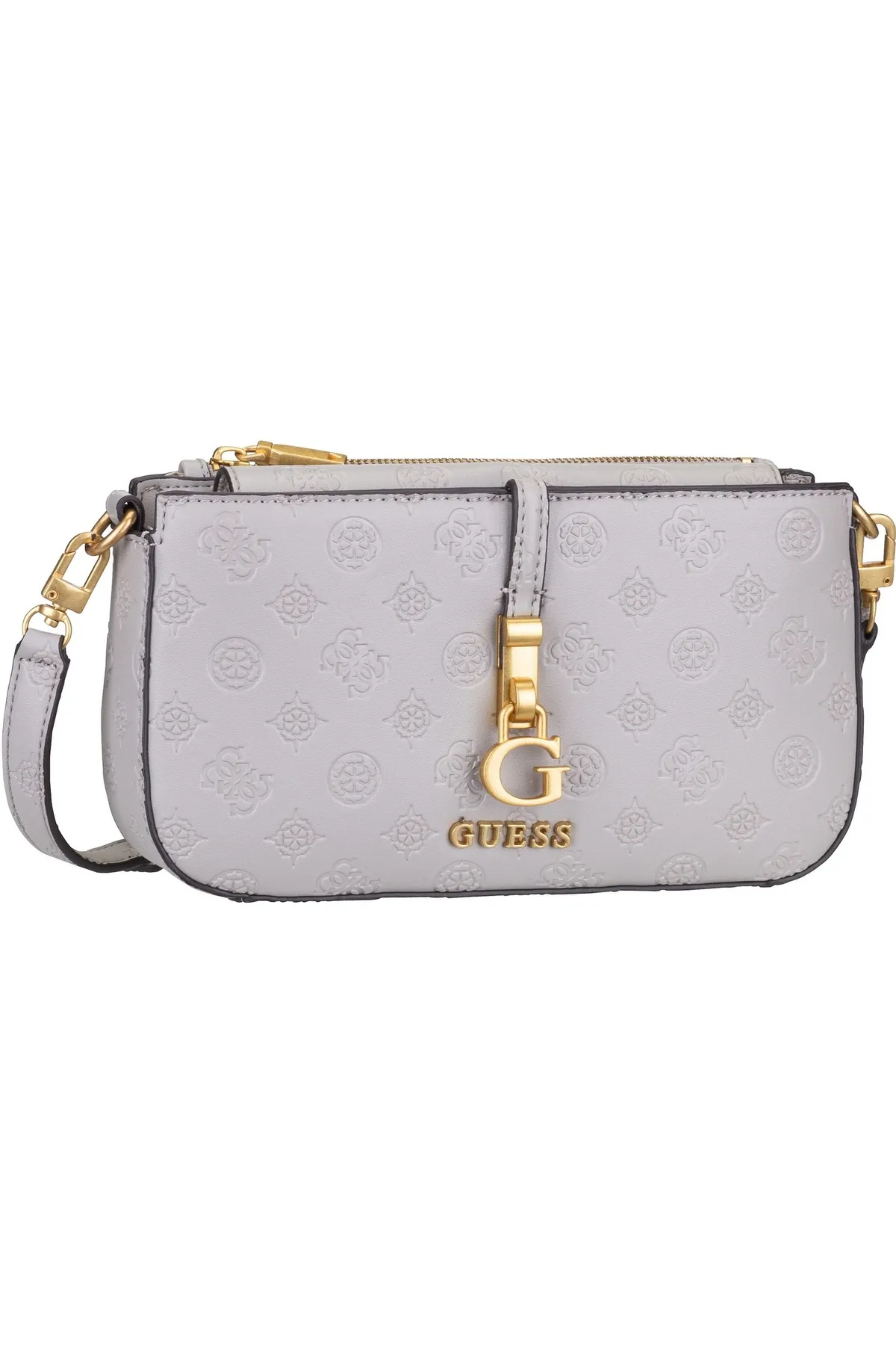 Guess  Umhängetasche James Logo Mini Double Zip Crossbody