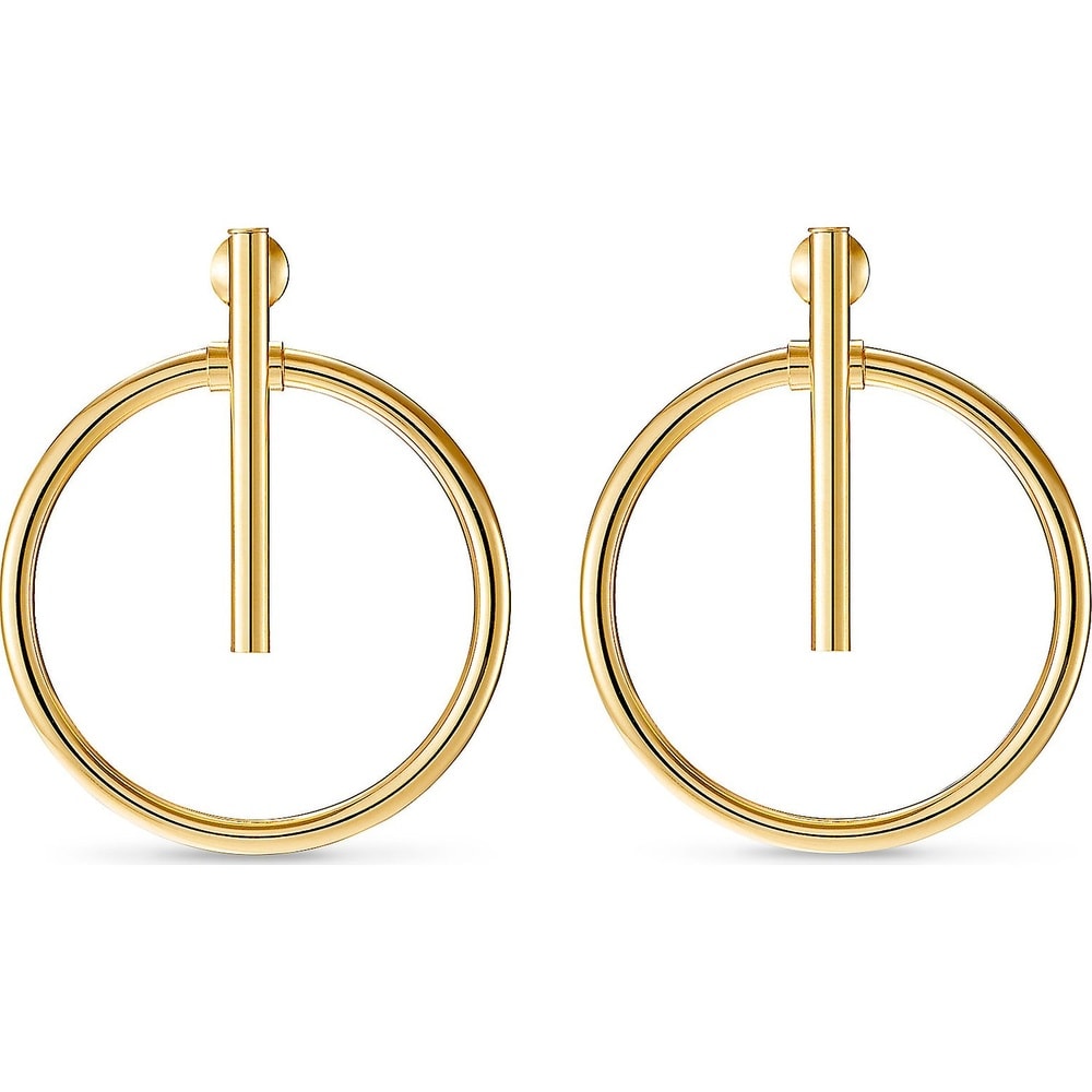 Valeria Boucles d'oreilles à fermoir à poussette 375 Or jaune Boucles d'oreilles