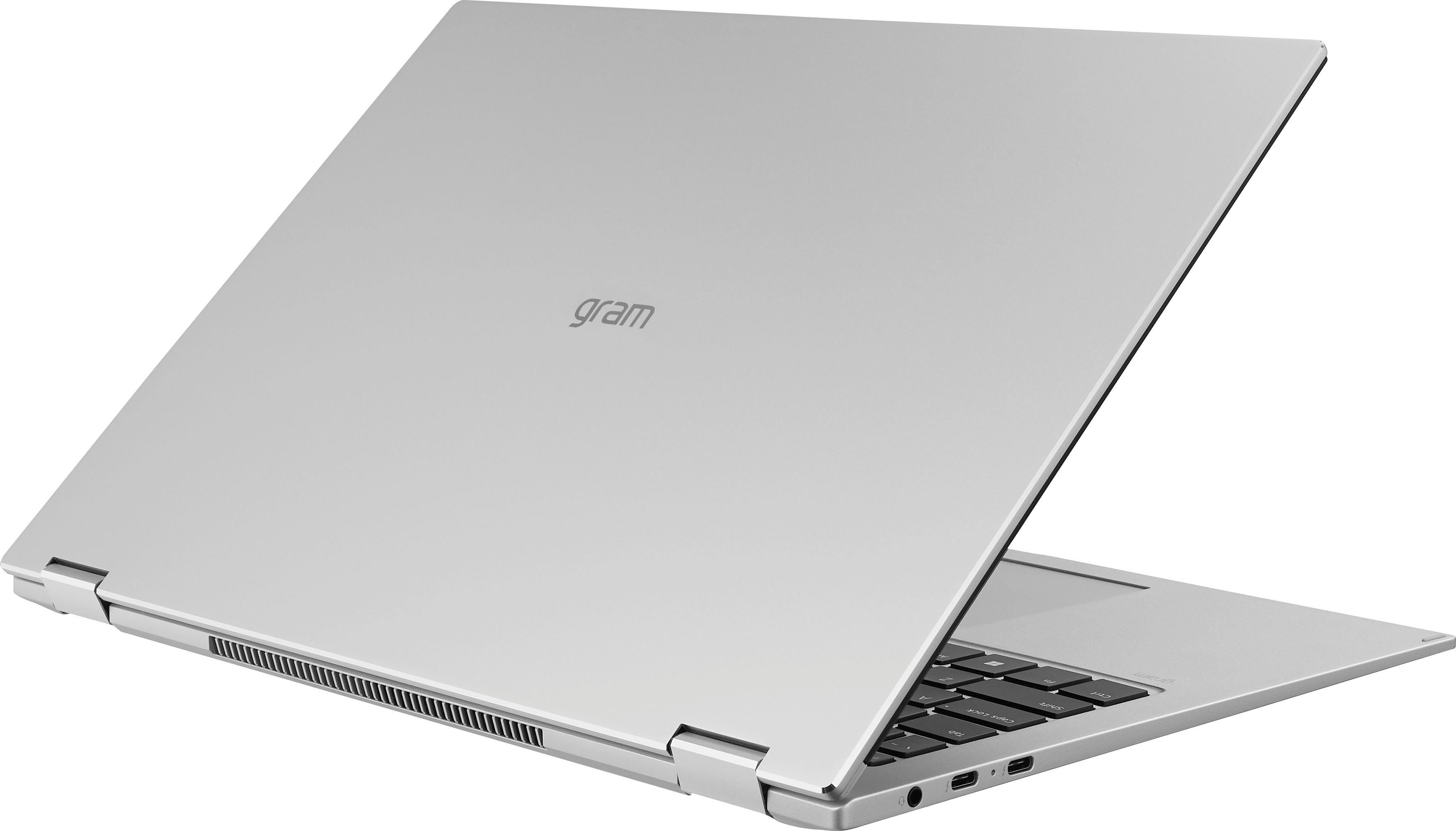 LG gram 16 Notebook (40,6 cm/16 Zoll, Intel Core i7 1260P, Iris Xe Graphics, 1000 GB SSD)