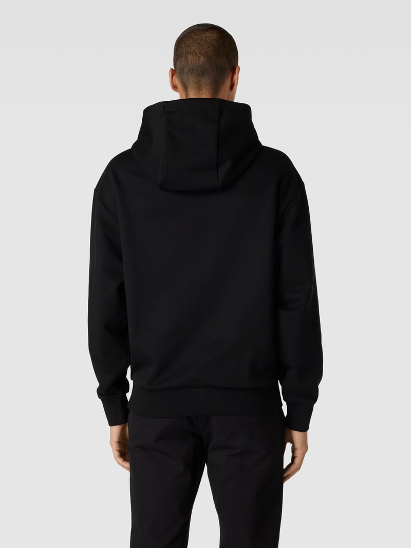 Hoodie im Colour-Blocking-Design Modell 'Sullivan' in schwarz