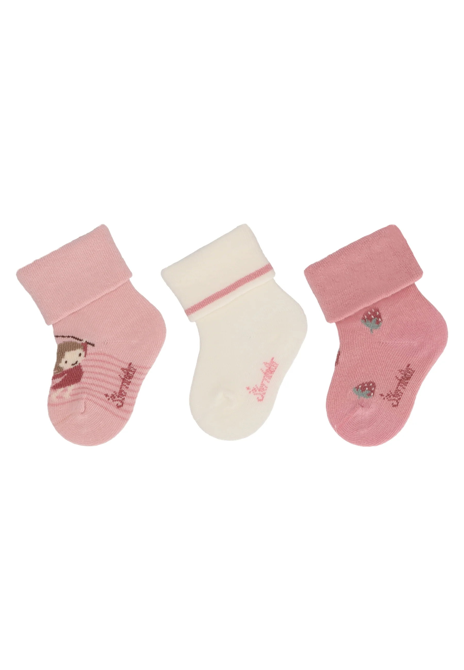 Socken im 3er Pack für Mädchen in versch. Farben