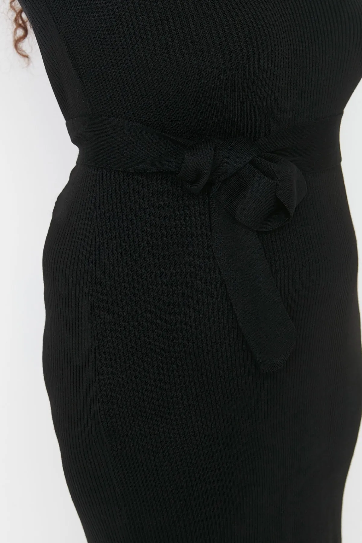 Trendyol Curve  Große Größen in Kleid - Schwarz - Bodycon