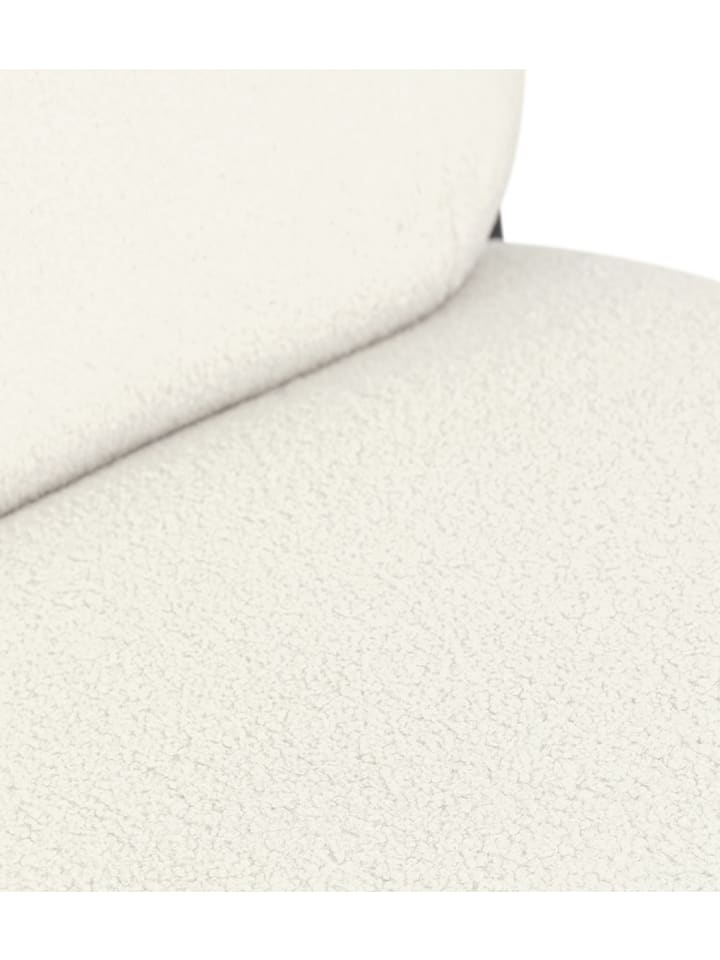 KADIMA DESIGN Lounge Sessel Beige mit Schwarzen Metallbeinen günstig kaufen onesize