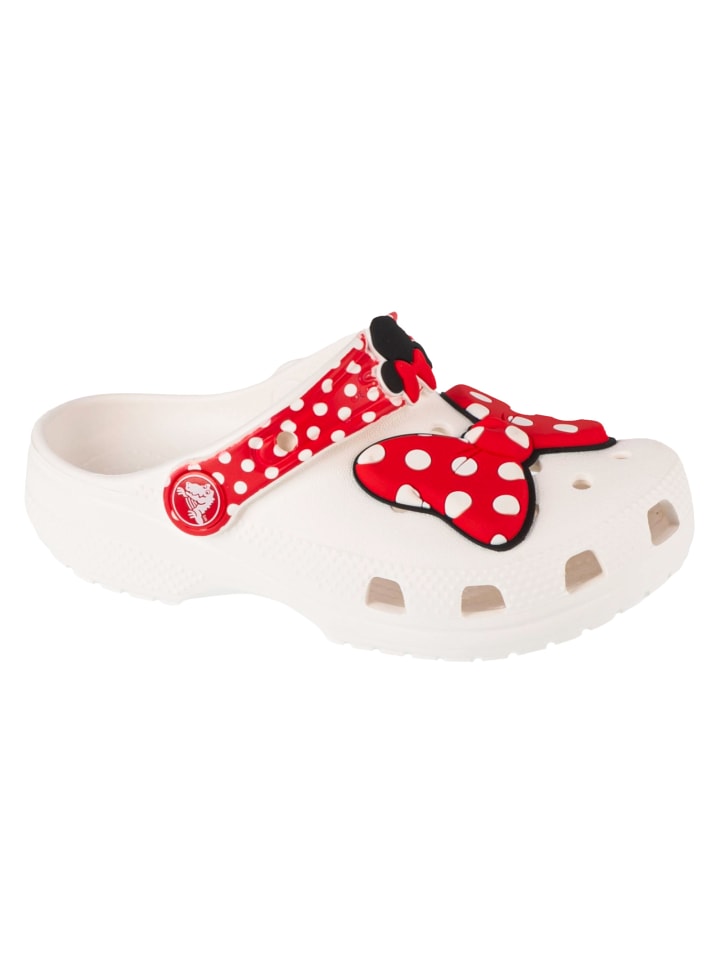Crocs Crocs Classic Disney Minnie Mouse Clog in Weiß günstig kaufen 20/21