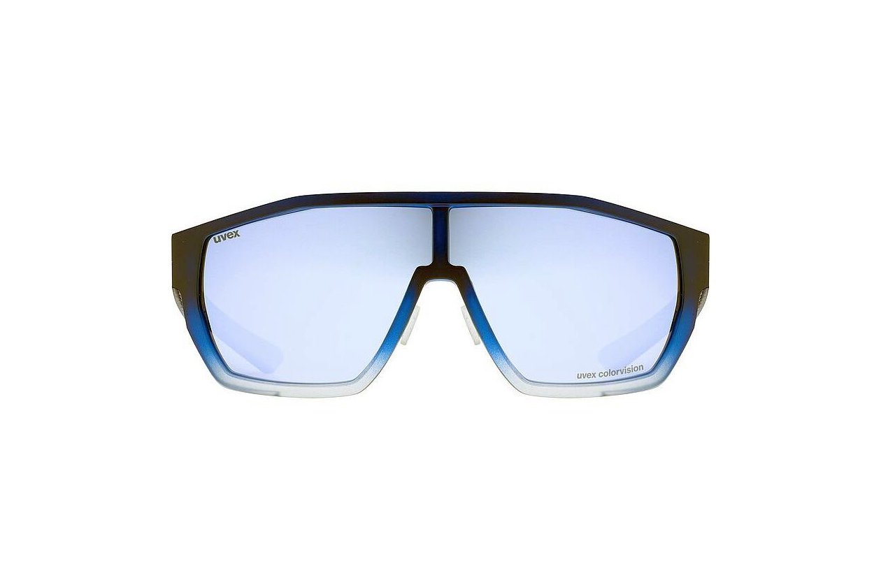 Uvex MTN Style CV Blue Matt Fade / Mirror Blue