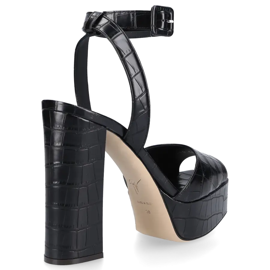 Giuseppe Zanotti - Sandalen NEW BETTY Kalbsleder - schwarz