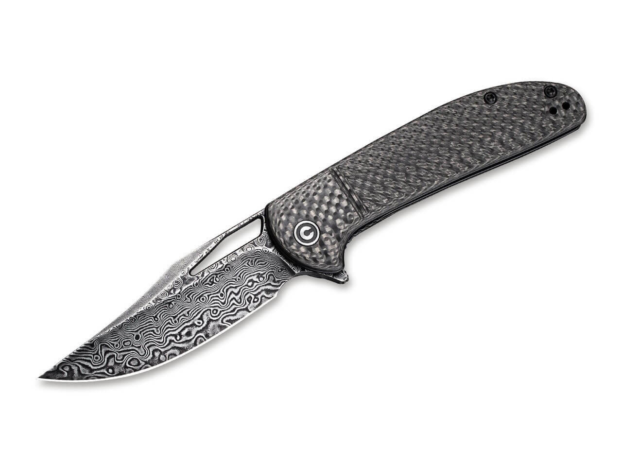 Ortis Damascus Carbon