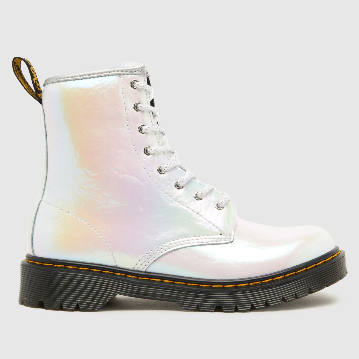 Dr Martens vita 1460 bex flickstövlar för ungdomar