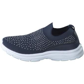 Barbarella Slip On Sneaker in blau